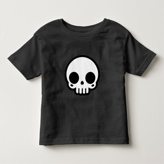 Skull Toddler T-Shirt (Front)