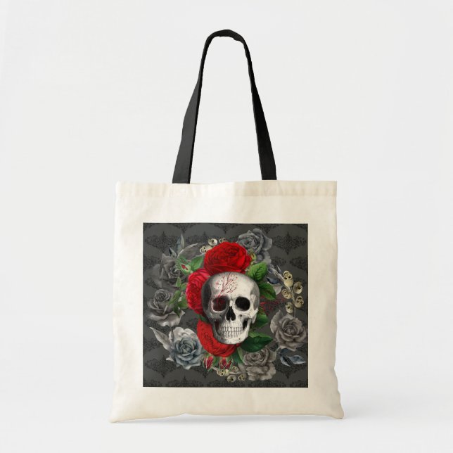 Skull Tote Bag (Front)