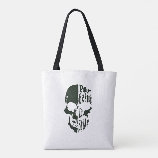 Skull Tote Bag (Back)