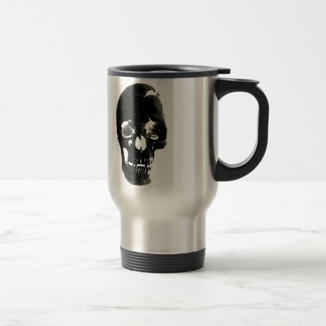 Skull Travel Mug (Right)
