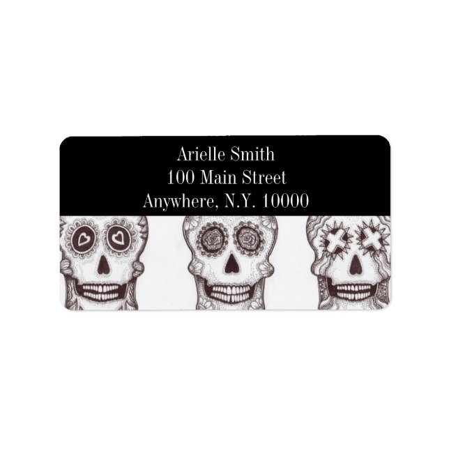 Skull Trilogy Address Label (Front)