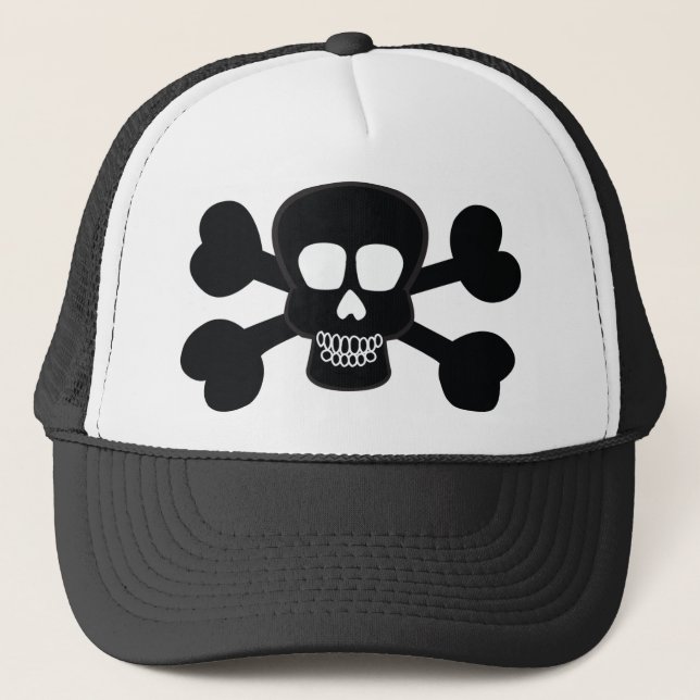 Skull Trucker Hat (Front)