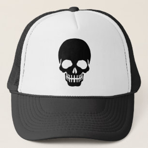 skull trucker hat
