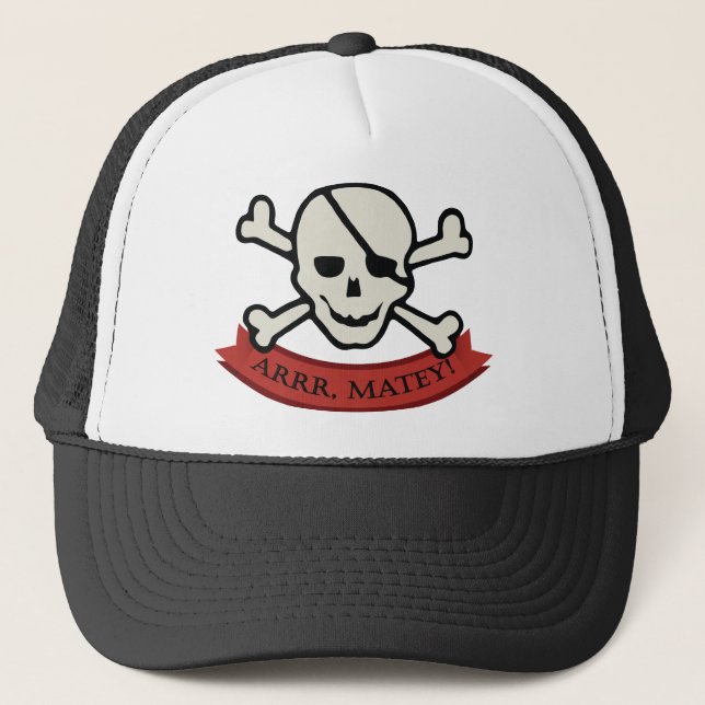 Skull - Trucker Hat (Front)