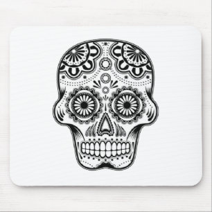 skull true mouse pad