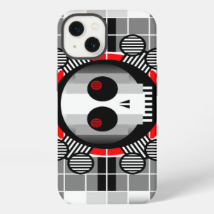Skull TV iPhone barely there case