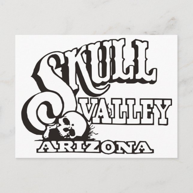 Skull Valley, Arizona Postcard (Front)