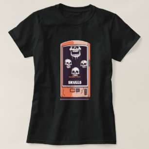 Skull Vending Machine Creepy Cute T Shirt