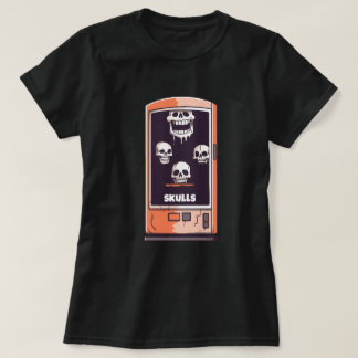 Skull Vending Machine Creepy Cute T Shirt