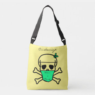 Skull Wearing Mask Thunder_Cove Crossbody Bag