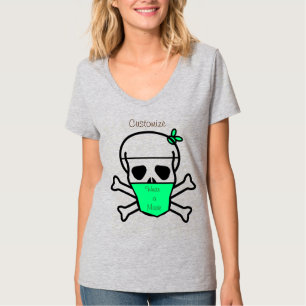 Skull Wearing Mask Thunder_Cove  T-Shirt