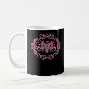 Skull Whimsigoth Aesthetic Coffee Mug