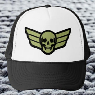 Skull Wings Trucker Hat