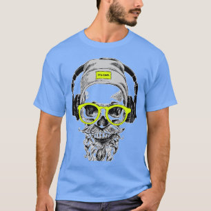 Skull with Beard T-Shirt