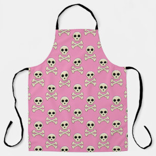 Skull with Bones Apron