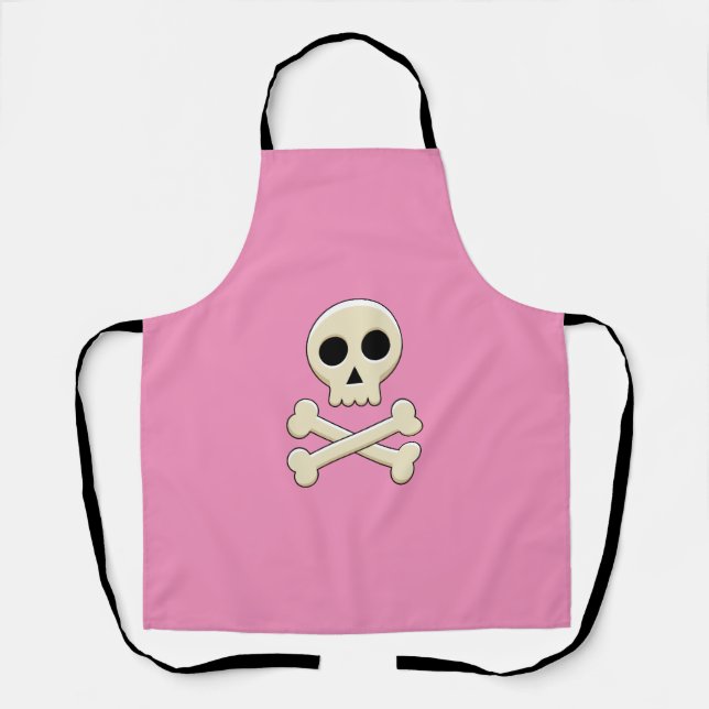 Skull with Bones Apron (Front)
