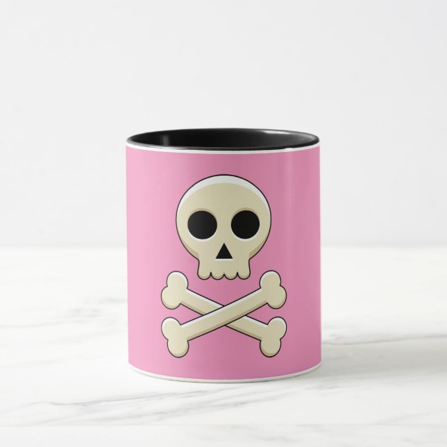 Skull with Bones Mug (Center)
