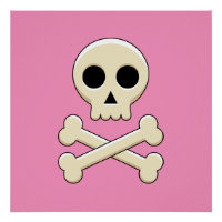 Skull with Bones