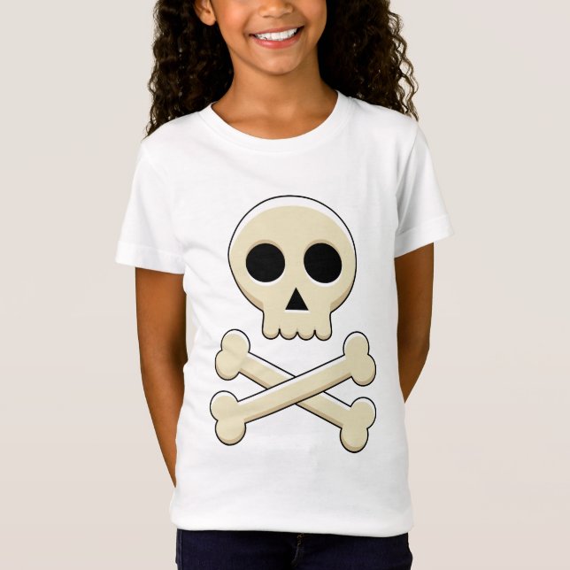 Skull with Bones T-Shirt (Front)