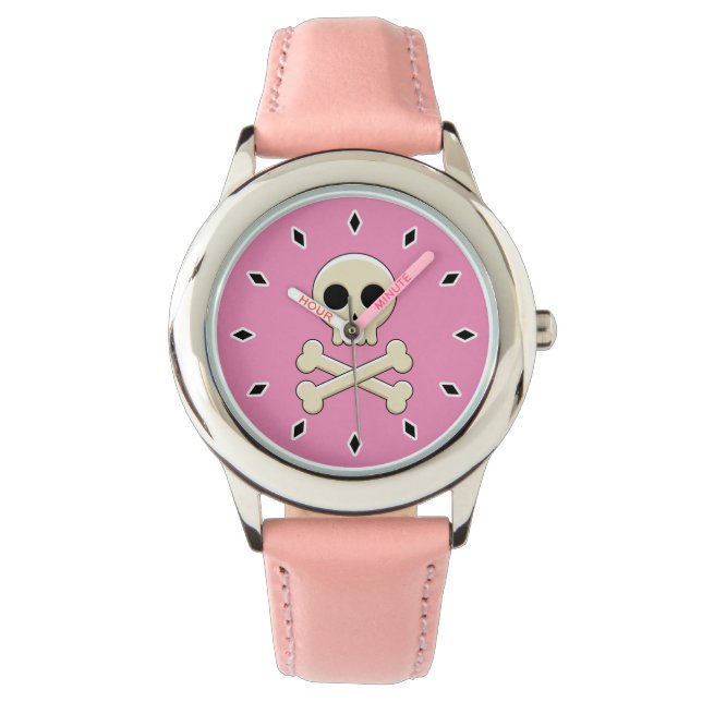 Skull with Bones Watch (Front)