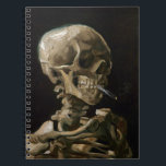 Skull with Burning Cigarette Vincent van Gogh Art Spiral Notebook<br><div class="desc">Vincent van Gogh (Dutch, 1853 - 1890) Skull of a Skeleton with Burning Cigarette, 1885–86, Oil on canvas Unframed: 32 cm × 24.5 cm (13 in × 9.6 in) Early work by Vincent van Gogh. This small painting is part of the permanent collection of the Van Gogh Museum in Amsterdam....</div>