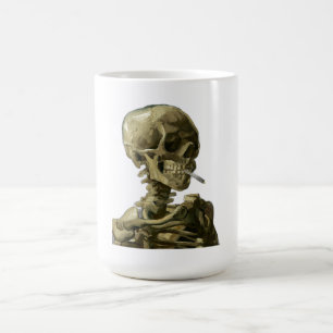 Skull with Cigarette by Van Gogh Coffee Mug