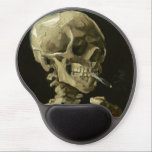 Skull with Cigarette by Van Gogh Gel Mouse Pad<br><div class="desc">A perfect design that will work in business or in your private life. A simple,  minimalist,  perfect look. Just for you.</div>