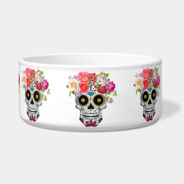 Skull with Floral (Front)