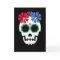Skull With Flowers