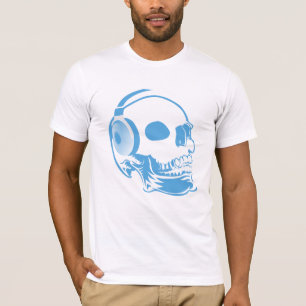 Skull with headphones T-Shirt