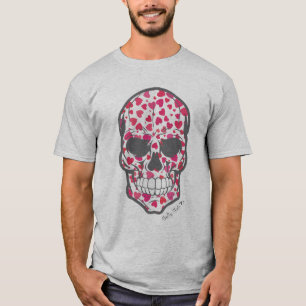Skull With Hearts T-Shirt