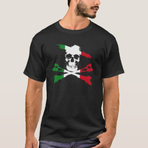 Skull with Sombrero Mexico T-Shirt