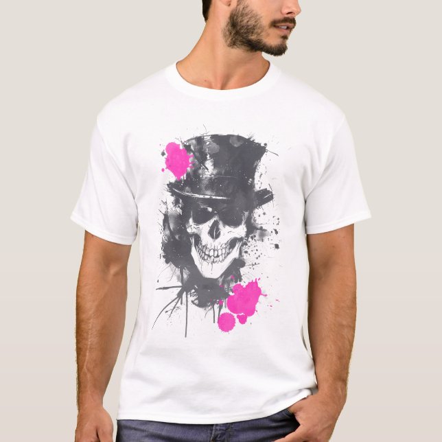 Skull with Top Hat (Front)