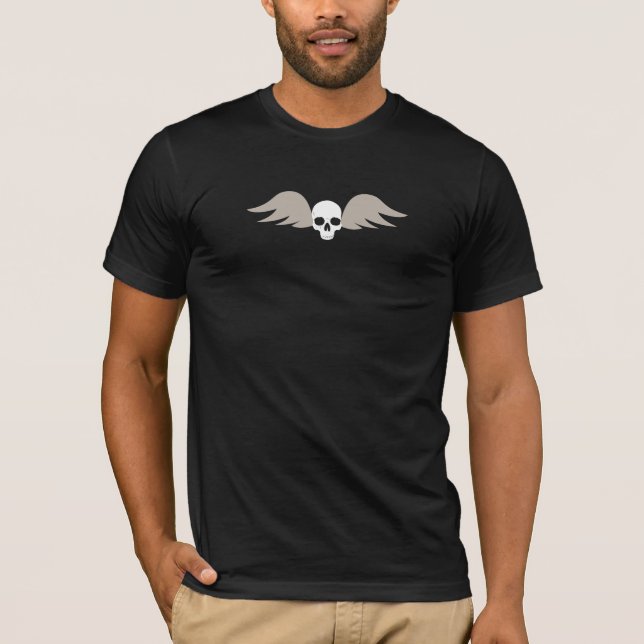Skull with wings T-Shirt (Front)