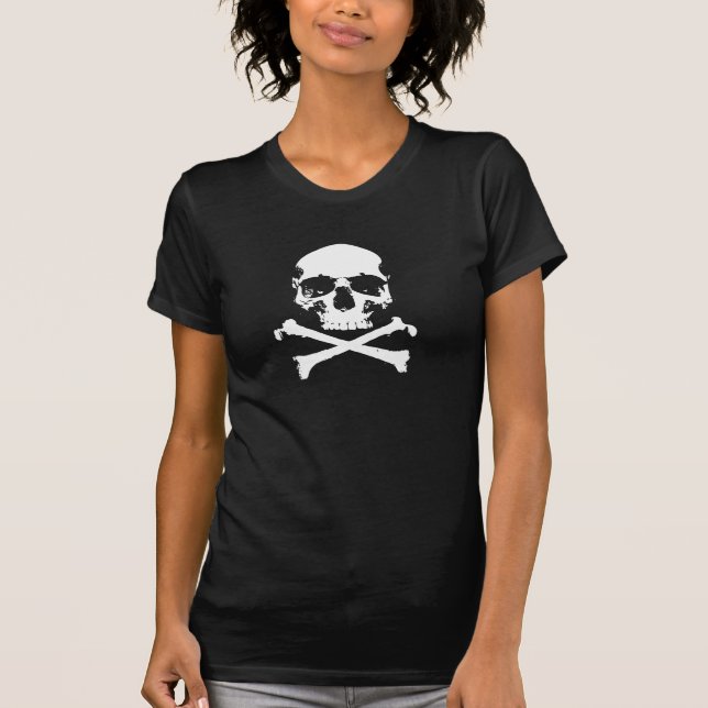 skull women T-Shirt (Front)