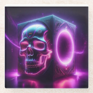 Skullbox Subwoofer Glass Coaster