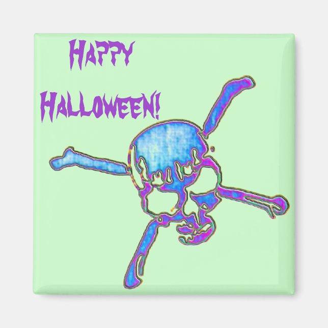 Skulls 6 magnet (Front)