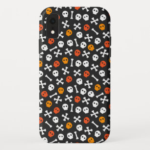 Skulls and Bones Halloween Pattern Case-Mate iPhone Case