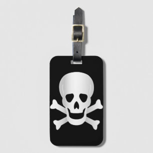 Skulls And Crossbones Luggage Tag