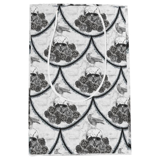 Skulls and Crows Gift Bag (Front)