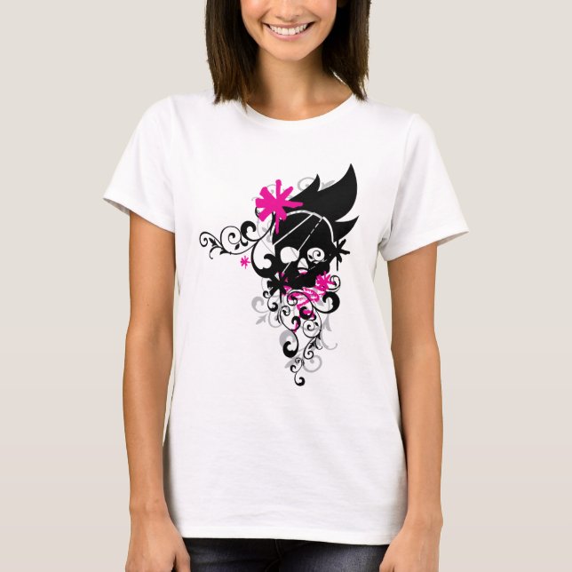 Skulls-and-Curls T-Shirt (Front)