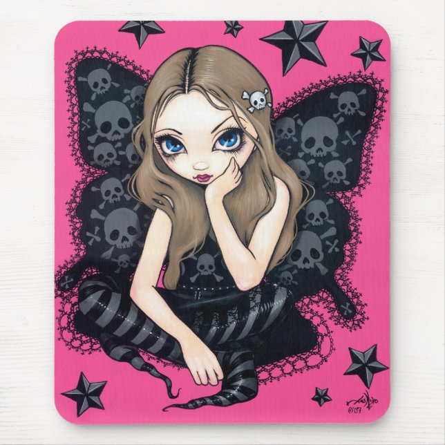 "Skulls and Stars" Mousepad (Front)