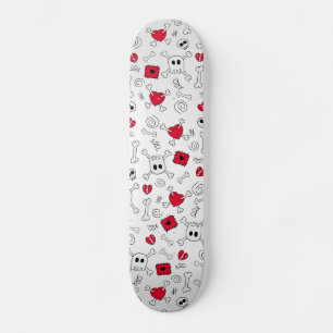 Skulls, Bones & Broken Hearts Skateboard