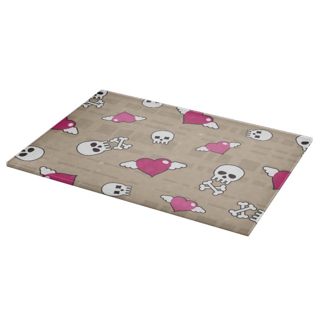 Skulls Cutting Board (Corner)
