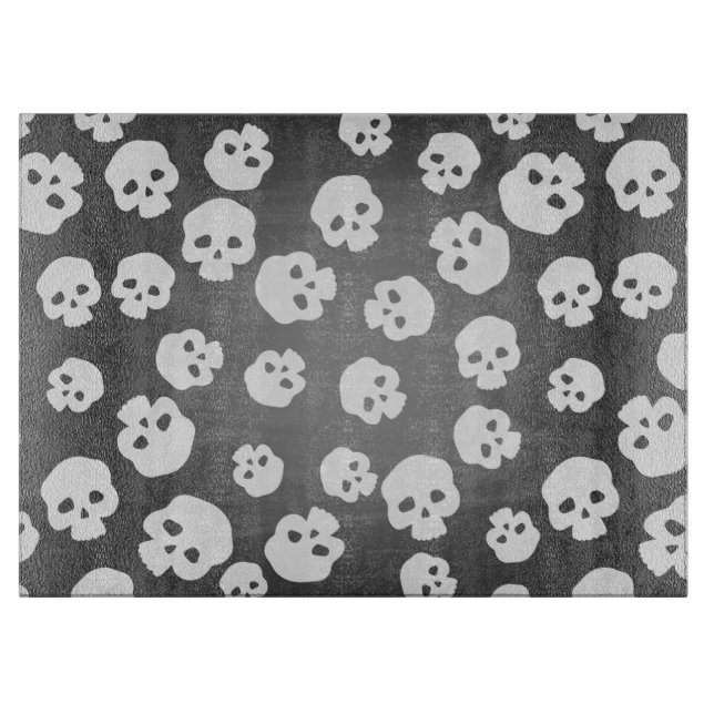 Skulls Cutting Board (Front)