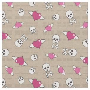 Skulls Fabric