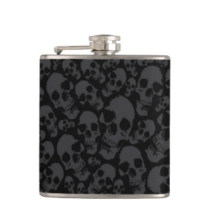 Skulls Flask