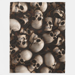 Skulls Fleece Blanket