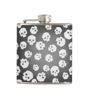 Skulls Hip Flask