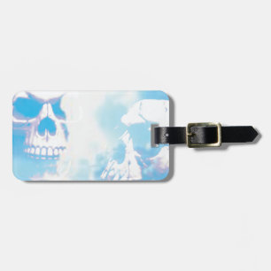 Skulls in the Clouds Luggage Tag